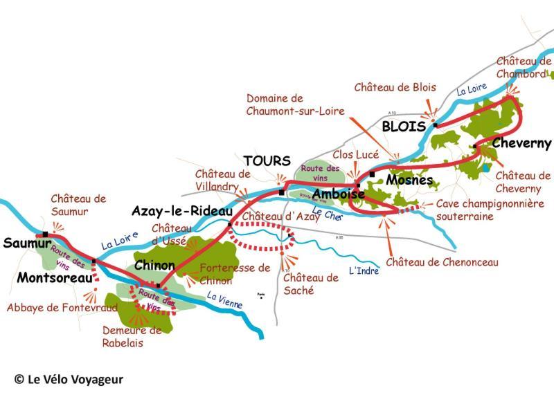 Gite Au Bord Du Cher "La Mesange Verte" Savonnières Extérieur photo